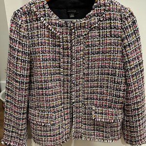 ANN TAYLOR - TWEED JACKET | SIZE: 8